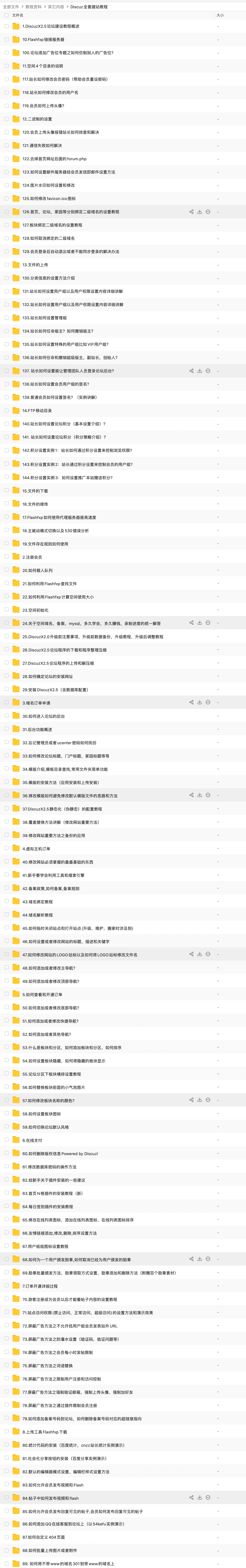 全網(wǎng)最全Discuz全套建站教程合集，非常詳細 百度網(wǎng)盤插圖1