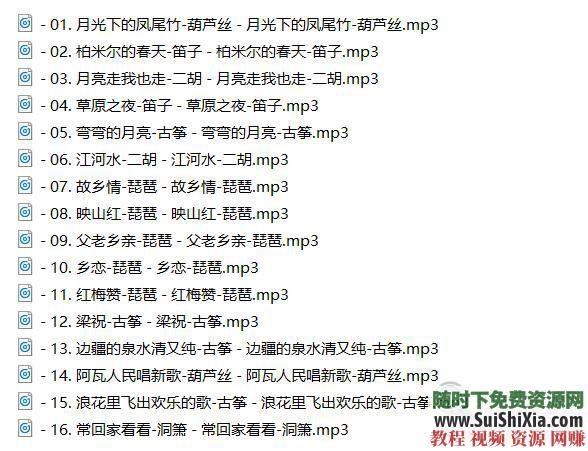 320K無損車載流行MP3音樂舞曲+MP4視頻神曲，共42G幾千首打包分享_趣資料教程資源插圖21