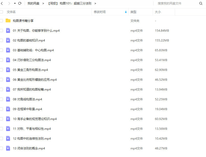 【同捉】 構(gòu)圖101：超越三分法則【畫(huà)質(zhì)高清】_百度云網(wǎng)盤(pán)教程資源插圖1