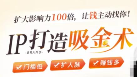 IP打造吸金術:0基礎0資源,也能擴大影響力100倍,讓錢主動找你!-第1張圖片-學技樹 IP打造吸金術:0基礎0資源,也能擴大影響力100倍,讓錢主動找你!-第1張圖片-學技樹