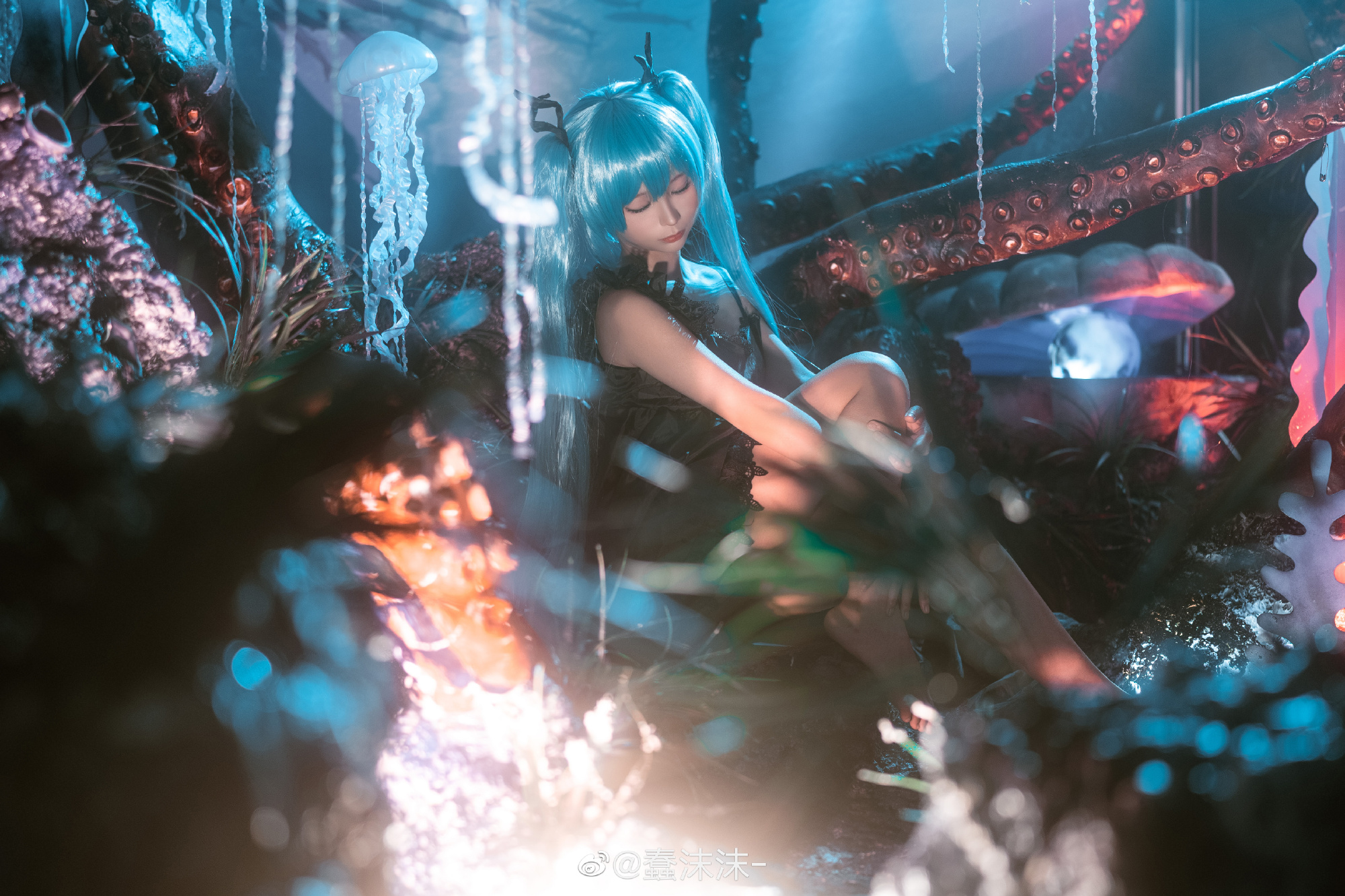 文藝復(fù)古！蠢沫沫推出初音未來深海少女主題作品插圖1