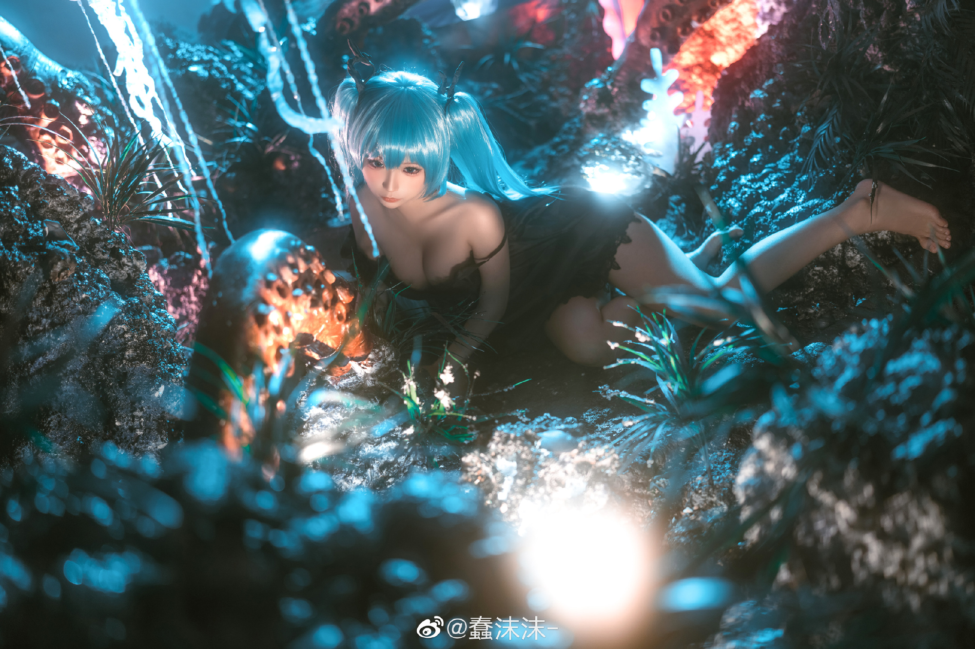 文藝復(fù)古！蠢沫沫推出初音未來深海少女主題作品插圖7