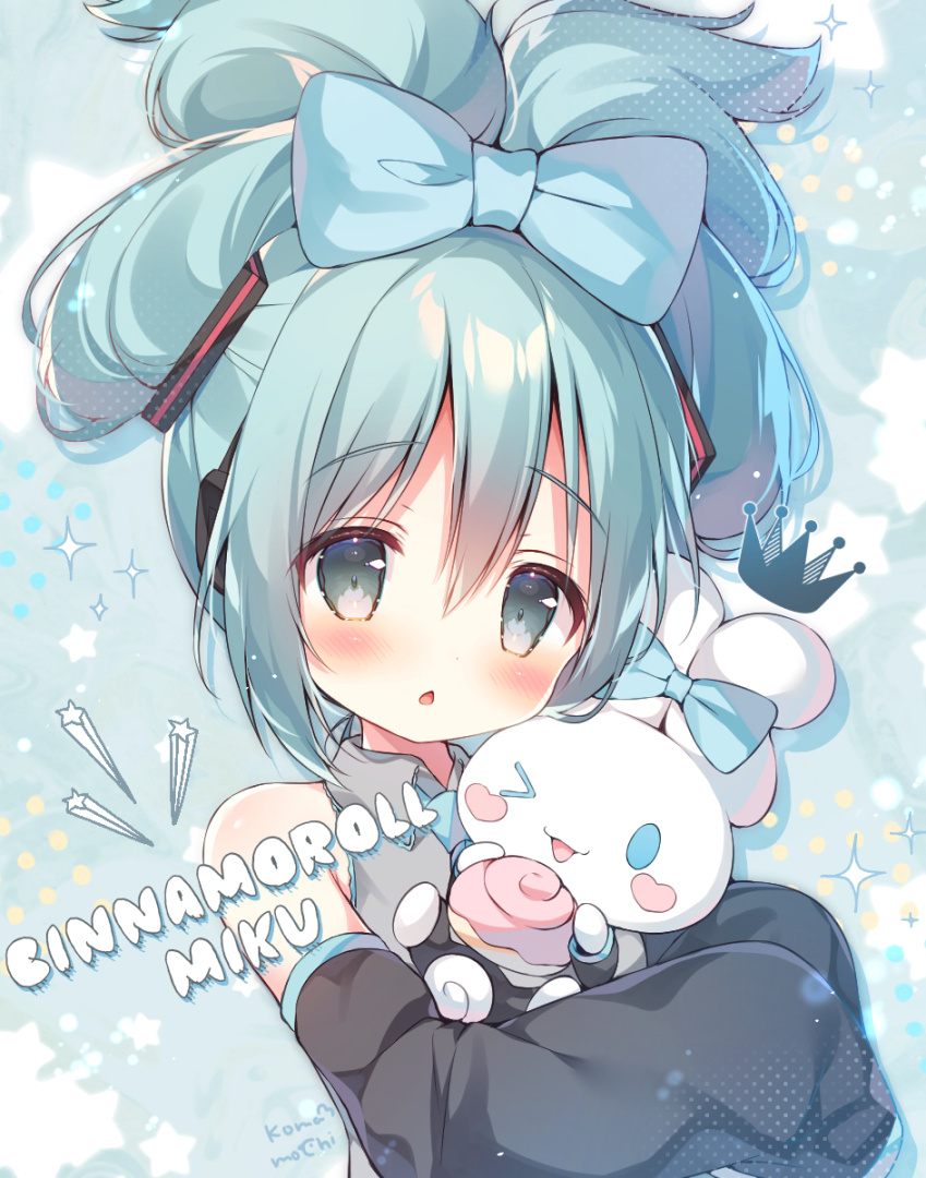 萌萌的玉桂狗初音未來組合登場，雙倍的萌萌氣息超治愈插圖17