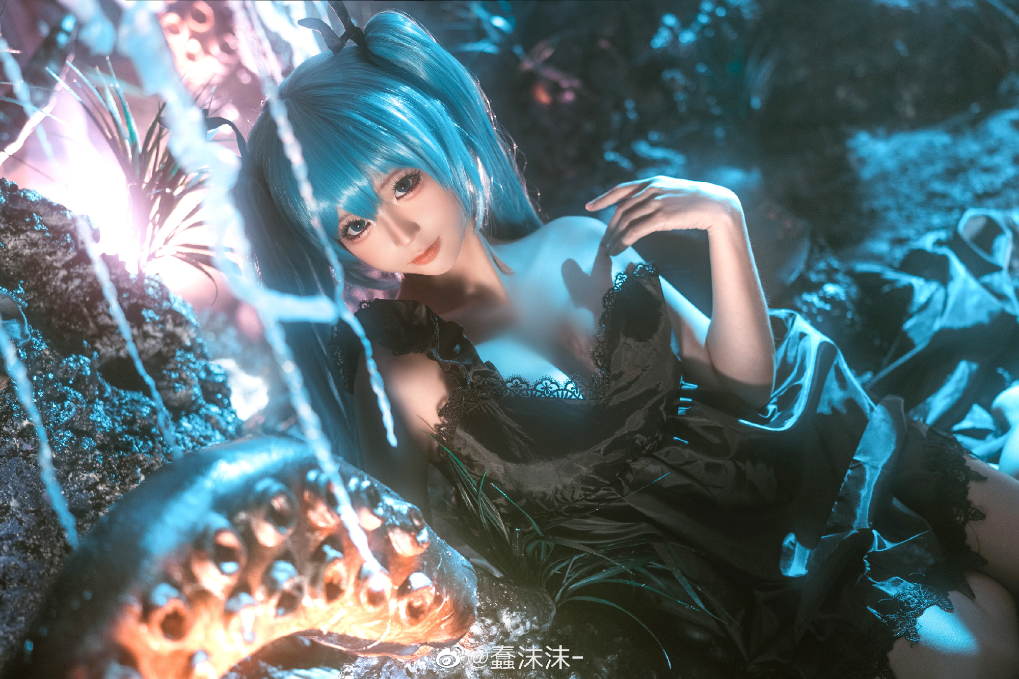 文藝復(fù)古！蠢沫沫推出初音未來深海少女主題作品插圖6
