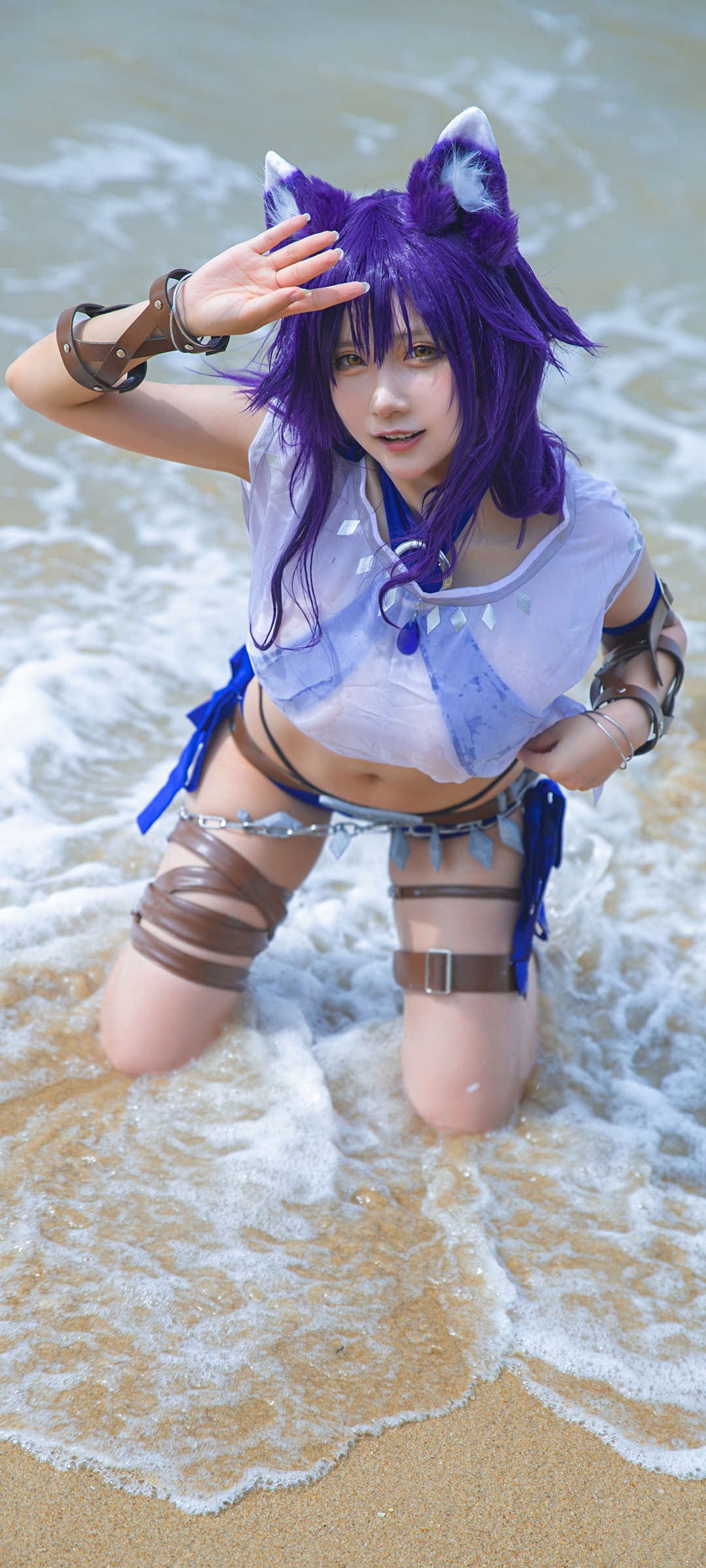 《公主連結(jié)！Re:Dive》真琴 夏日ver（CN：是一只熊仔嗎）插圖