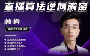 林楓?2023新課直播算法逆向解密，選品、建模、老號重啟、控流、羅盤分析百度網(wǎng)盤插圖