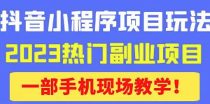抖音小程序9.0新技巧,2023熱門(mén)副業(yè)項(xiàng)目,輕松變現(xiàn)百度網(wǎng)盤(pán)插圖 抖音小程序9.0新技巧,2023熱門(mén)副業(yè)項(xiàng)目,輕松變現(xiàn)百度網(wǎng)盤(pán)插圖
