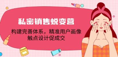 《私密銷(xiāo)售蛻變營(yíng)》建完善體系，精準(zhǔn)用戶(hù)畫(huà)像，觸點(diǎn)設(shè)計(jì)促成交插圖